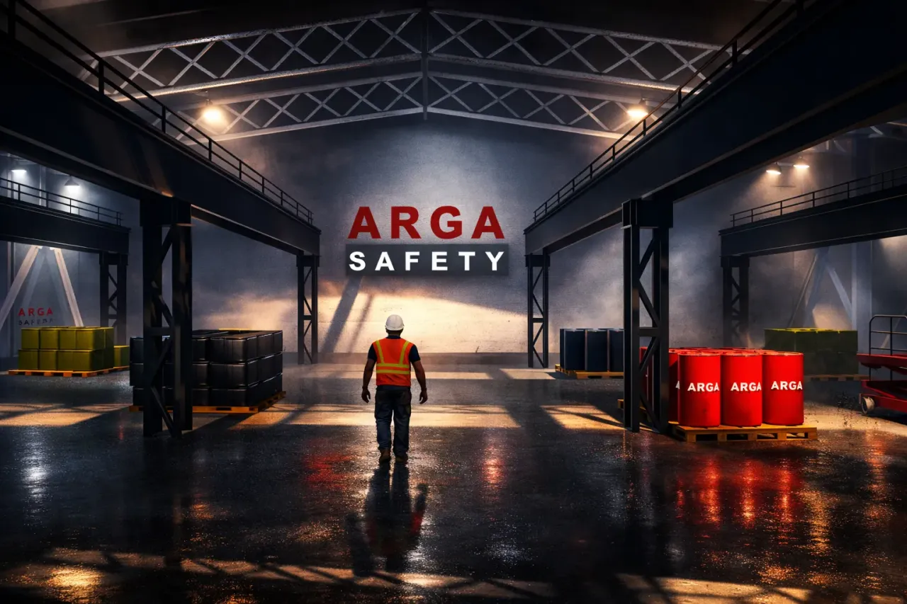 Arga VR İSG sanal gerçeklik simülasyonundan bir sahne